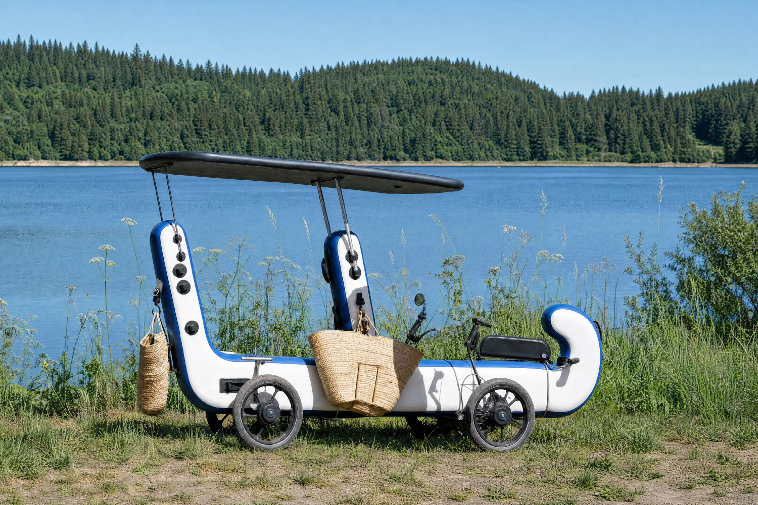 airnam mobilite douce voiture gonflable fourmi cargo 1