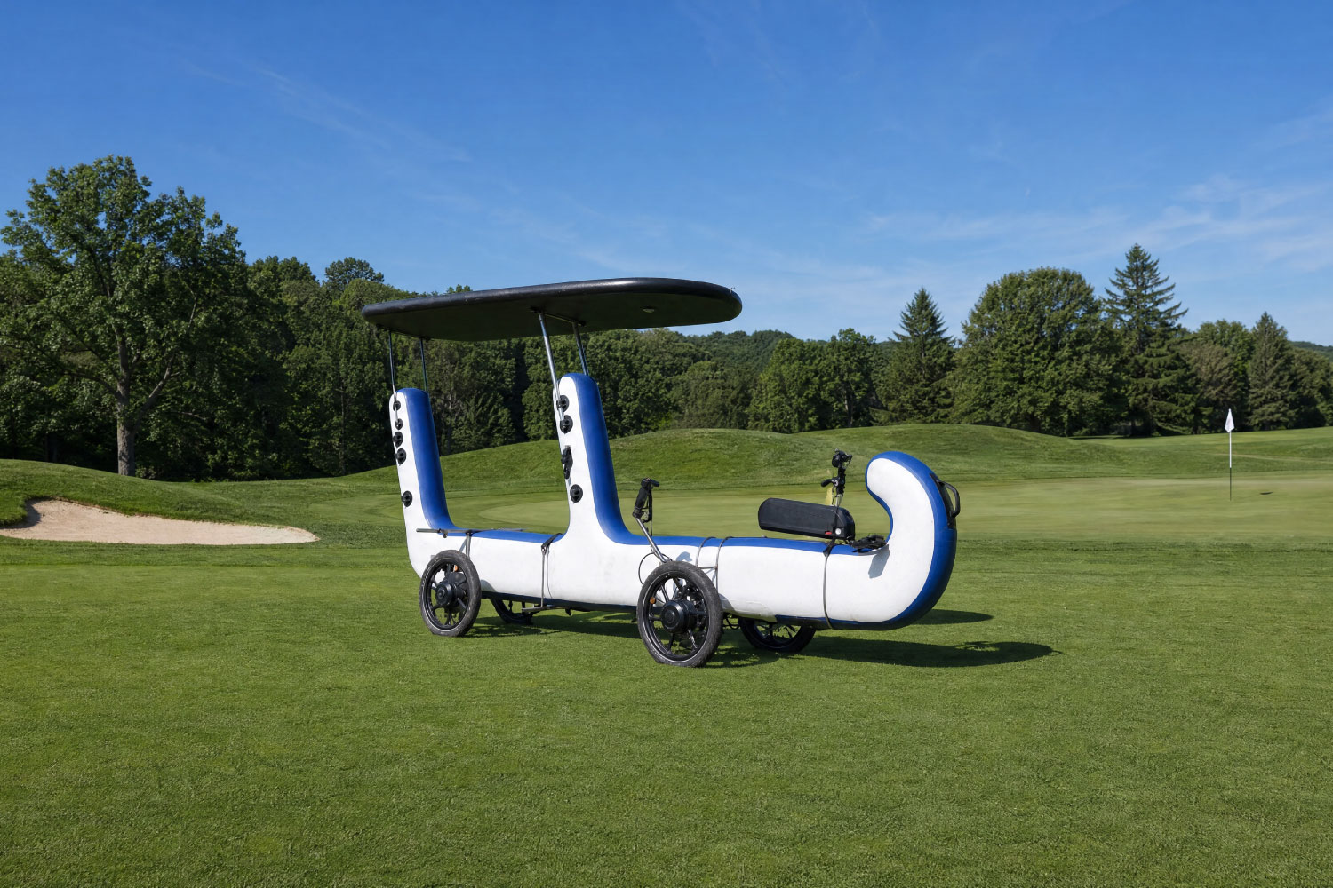 airnam mobilite douce voiture gonflable golf 1